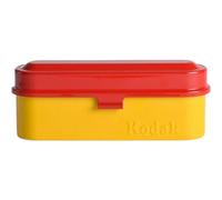 Kodak Boîte de rangement en métal pour film Kodak 135 mm Rouge
