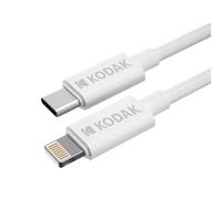 KODAK Câble Blanc - Câble de Charge et Synchronisation - Compatible -A vers Micro-USB - Longueur 1 mètre - Pour Appareils Photo, Smartphones et Tablettes