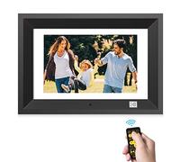KODAK Cadre Photo Numérique 10 Pouces avec Télécommande, Bois Cadre Numérique Photo No WiFi, 8Go Mémoire, Électronique Cadre HD pour Photos et Vidéos, Support USB, Carte SD, Auto-Rotation, Auto-ON/OFF