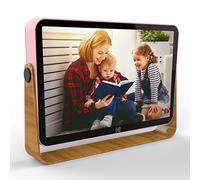 KODAK Cadre Photo numérique 10 Pouces Rechargeable WLAN, 16GB RAM Cadre Photo électronique WiFi avec Photo/vidéo/Calendrier/réveil/mises à Jour de la météo et de l'emplacement, RWF-108 Rose