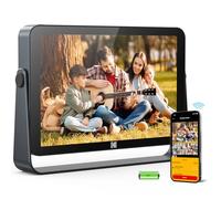 KODAK Cadre Photo Numérique WiFi-10,1 Pouces 1920x1200 IPS HD Écran Tactile, 4000mAh Batterie, 32Go Stockage, Cadre Photo Électronique Permet de Partager des Vidéos/Images, Utilisable sans Fil