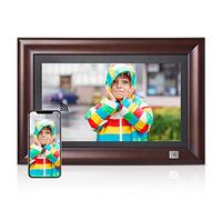 KODAK Cadre Photo Numérique WiFi 14,1 Pouces Full HD IPS Écran Tactile Cadre Photo Electronique Cloud avec App, 32Go de Mémoire, Rotation Automatique, Partage d'images, Musique, Vidéo