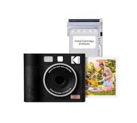 Kodak Cam Mini Shot 3 Era - Appareil Photo Instantané & Imprimante Photo Portable, Noir 3x3 (Appareil Photo + Papier Photo One-Touch)