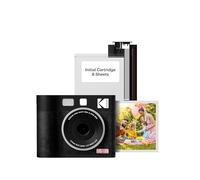 Kodak Cam Mini Shot 4 Era - Appareil Photo Numérique Instantané & Imprimante Photo, Noir 4x4 (Appareil Photo + Papier Photo One-Touch)