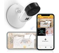 KODAK Caméra pour bébé Cherish C120 avec Application Mobile- caméra pour bébé de Haute résolution, avec possibilité de zoomer à Distance, Audio bidirectionnel