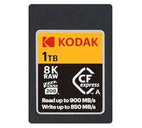 Kodak - Carte CFexpress Type A 1TB - Haute Vitesse 1700MBps - Compatible Appareils Photo et Vidéo 8K/4K - 6 g - Stockage Fiable et Rapide pour Professionnels