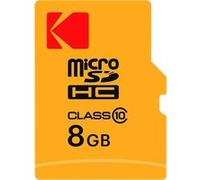 KODAK Carte mémoire Micro SDHC 8 Go avec adaptateur - Solution de stockage haute vitesse - Neuf
