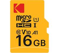 Kodak Carte mémoire microSD 16 Go U1 V10 haute performance avec adaptateur
