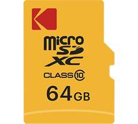 KODAK Micro SDXC 64GB avec adaptateur - Vitesse Premium et Stockage Fiable G