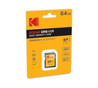 Kodak Carte mémoire SD 64 Go UHS-I U1 V10