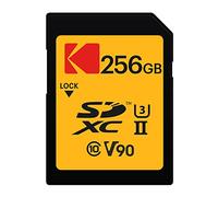 Carte SD KODAK 256 GO UHS-II U3 V90 SDXC ULTRA PRO Performance
