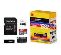 Kodak Charmera Porte-clés appareil photo numérique (boîte aveugle de style aléatoire) avec carte micro SDHC 32 Go et lecteur de carte mémoire
