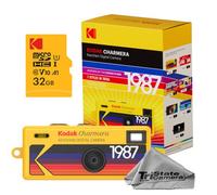 Kodak Charmera Porte-clés avec micro SD 32 Go pour appareil photo numérique | Mini porte-clés appareil photo rétro pour les voyages et les souvenirs quotidiens. Comprend une carte microSD de 32 Go. Le
