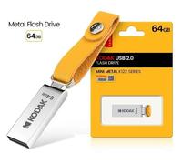 Kodak clé USB 64 Go - USB 2.0 Métallique coloré argent