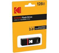 Kodak Clé USB K100 128 Go USB 2.0 haute vitesse – Stockage fiable et pratique