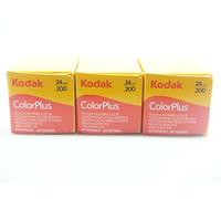 Kodak Pellicules ColorPlus 200 ASA Couleur 35 mm 24 poses Lot de 3