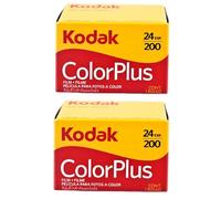 Kodak ColorPlus 24 poses 200 Iso, 35 mm, film couleur, 2 pièces.