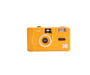 Kodak DA00236 - Appareil Photo Réutilisable Kodak M38-35mm, Objectif Haute Qualité, Flash Intégré, Pile AA - Jaune