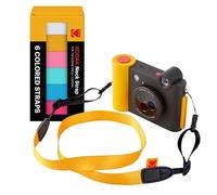 Kodak Deluxe Kit de Sangles de Cou pour Appareil Photo, Confortables et Amovibles, compatibles avec Kodak Smile + Instant Camera, Lot de 6 Couleurs (Blanc, Noir, Rose, Vert, Bleu et Rose Vif)