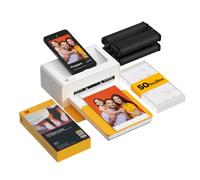 Kodak Imprimante photo Dock Plus 4Pass 10x15 cm + Pack 50 papiers photo (10+40)