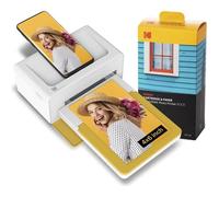 Kodak Dock Plus PD460, Imprimante Photo Portable pour Smartphones, Tirage Photo Instantané 10x15cm, Lot de 90 Papiers Photo