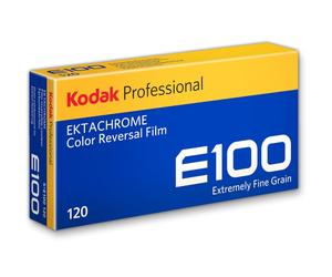 Kodak EKTACHROME E100 - Film Diapositive 120, ISO 100, Lot 5 Rouleaux