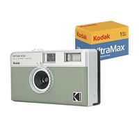 Kodak Caméra vidéo 35 mm EKTAR H35 réutilisable sans mise au point Vert Sauge (Film 24exp)