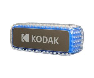 Kodak Enceinte Bluetooth - Étanche IPX6, Son Puissant 8W, Éclairage RGB, Autonomie 5h, Connexion Bluetooth V5.0 - Bleu