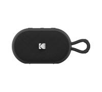 KODAK Enceinte Portable sans Fil PWS-2284 - Étanche IPX7, Bluetooth, 6W RMS, TWS Stéréo, Batterie 1500mAh, Autonomie 10-12h, Fonction Mains Libres, Sangle Silicone, Câble Type-C Inclus - Noir