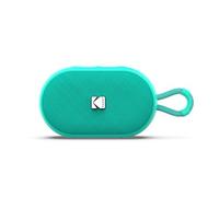 Kodak Enceinte Portable Sans Fil PWS-2284 - Étanche IPX7, Bluetooth, 6W RMS, TWS Stéréo, Batterie 1500mAh, Autonomie 10-12h, Fonction Mains Libres, Sangle Silicone, Câble Type-C Inclus - Vert
