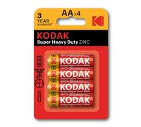 KODAK Extra Heavy-Duty PILA Salina AA R6 Blister*4 Minima VENTA CAJA 20 UNIDADES