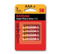 KODAK EXTRA HEAVY-DUTY PILA SALINA AAA R03 BLISTER*4 MINIMA VENTA CAJA 12 UNIDADES