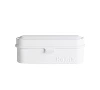 KODAK Film Case étui pour 5 rouleaux de film 35 mm-boîtier compact en acier rétro pour trier et protéger les rouleaux de film(blanc)(film non inclus)