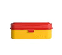 KODAK Film Case étui pour 5 rouleaux de film 35 mm-boîtier compact en acier rétro pour trier et protéger les rouleaux de film(rouge)(film non inclus)