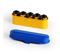 Kodak Étui pour 5 rouleaux de film 35 mm – Boîtier compact en acier rétro (Film non inclus)
