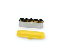 Kodak Film Case - Pour 5 rouleaux de films de 35 mm - COMPACT Retro Steel Case a trier et a sauvegarder les rouleaux de films (le film n'est pas