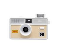 KODAK i60 - Appareil Photo Argentique Réutilisable 35 mm, Objectif 31 mm f/10, Flash Pop-Up Manuel, Compatible ISO 200/400/800, Design Rétro Léger, Viseur Optique - Beige Clair