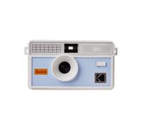 KODAK i60 - Appareil Photo Argentique Réutilisable 35 mm, Objectif 31 mm f/10, Flash Pop-Up Manuel, Compatible ISO 200/400/800, Design Rétro Léger, Viseur Optique - Bleu Clair