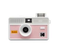 KODAK i60 - Appareil Photo Argentique Réutilisable 35 mm, Objectif 31 mm f/10, Flash Pop-Up Manuel, Compatible ISO 200/400/800, Design Rétro Léger, Viseur Optique - Rose Clair