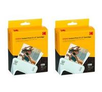 KODAK 4PASS 7.6x7.6cm Cartouche de Film Color(60 Feuilles) pour KODAK Mini 3 Retro and Mini Shot 3 Retro, Jaune