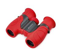 KODAK Jumelles Enfant 8X BCS100, Binoculaire Compacte et Ergonomique, Gomme Souple, Sangle, Housse de Transport Incluses Rouge, Idéal pour Garçons et Filles 3 à 12 Ans Jeux Extérieurs et Observations
