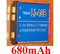 Kodak Batterie d'origine Olympus Li-40B Li-42B Stylus 780 790 SW 795 820 830 840