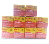 KODAK Lot de 10 Pellicules Color plus 200 135/24