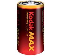 Pile alcaline LR14 KC2 AM2 1,5V KODAK MAX Blister de 2 piles