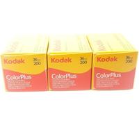 KODAK Lot de 3 Pelicules ColorPlus 200 135/36 poses