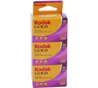 Kodak - Lot de 3 pellicules Gold 200 GB135-36, Emballage Vertical