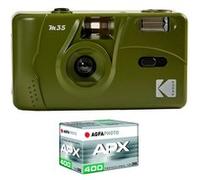 KODAK M35 - Appareil Photo Rechargeable 35mm, Objectif Grand Angle Fixe, Viseur optique , Flash Intégré, Pile AAA
