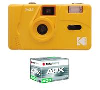 KODAK M35 - Appareil Photo Rechargeable 35mm, Objectif Grand Angle Fixe, Viseur optique , Flash Intégré, Pile AAA