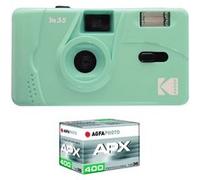 Kodak Appareil photo M35 – 35mm rechargeable, grand-angle, flash, pellicule APX100 36 poses