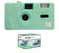 KODAK M35 - Appareil Photo Rechargeable 35mm, Objectif Grand Angle Fixe, Viseur optique , Flash Intégré, Pile AAA